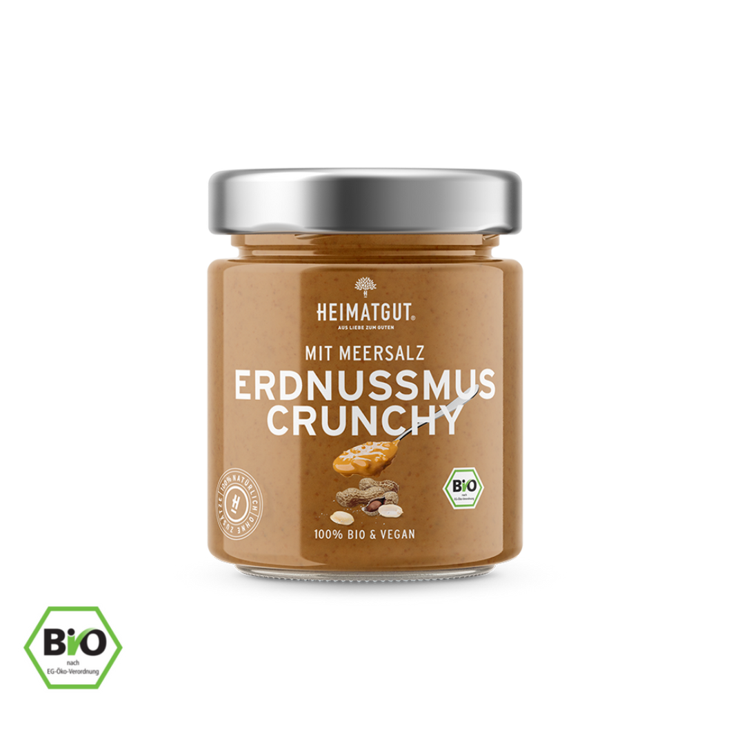 BIO Erdnussmus Crunchy