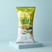Lade das Bild in den Galerie-Viewer, BIO Linsen Chips Sour Cream (vegan)
