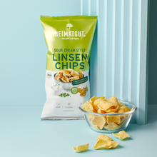 Lade das Bild in den Galerie-Viewer, BIO Linsen Chips Sour Cream (vegan)
