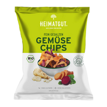 Lade das Bild in den Galerie-Viewer, BIO Gemüse Chips - Heimatgut® 100% Natürliche Snacks – Bio, Vegan, Frei von Zusatzstoffen
