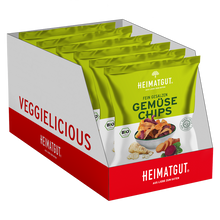 Lade das Bild in den Galerie-Viewer, BIO Gemüse Chips - Heimatgut® 100% Natürliche Snacks – Bio, Vegan, Frei von Zusatzstoffen
