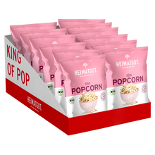 Lade das Bild in den Galerie-Viewer, BIO Popcorn Süß Maxi - Heimatgut® 100% Natürliche Snacks – Bio, Vegan, Frei von Zusatzstoffen
