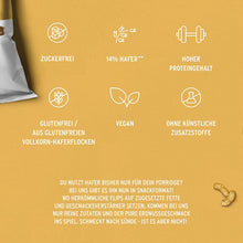 Lade das Bild in den Galerie-Viewer, BIO Erdnuss-Hafer Flips
