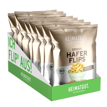Lade das Bild in den Galerie-Viewer, BIO Erdnuss Hafer Flips - Heimatgut® 100% Natürliche Snacks – Bio, Vegan, Frei von Zusatzstoffen
