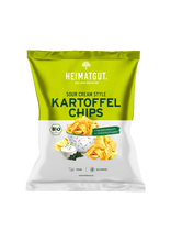 Lade das Bild in den Galerie-Viewer, BIO Kartoffelchips Sour Cream Style (vegan)
