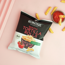 Lade das Bild in den Galerie-Viewer, BIO Tortilla Rolls Salsa Style
